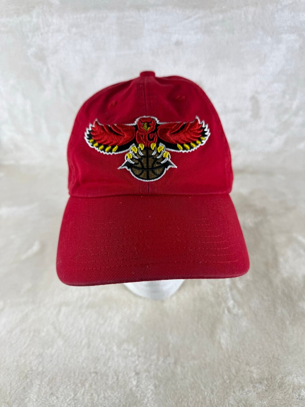 Mitchell and Ness Atlanta Hawks Hardwood Classics Hat Red Adjustable NBA